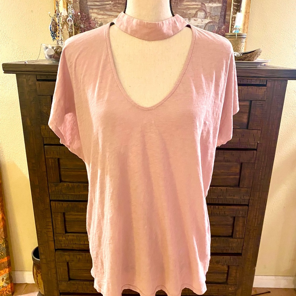 Velvet by Graham & Spencer Choker Style Top